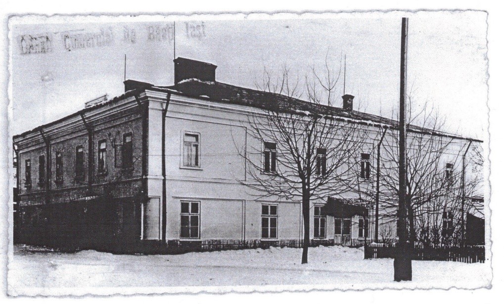 Liceul Comercial de băieți „Gh. Gh. Mârzescu” Iași, azi Biblioteca Universității de Medicină și Farmacie „Gr. T. Popa” Iași, str. V. Alecsandri, nr. 7